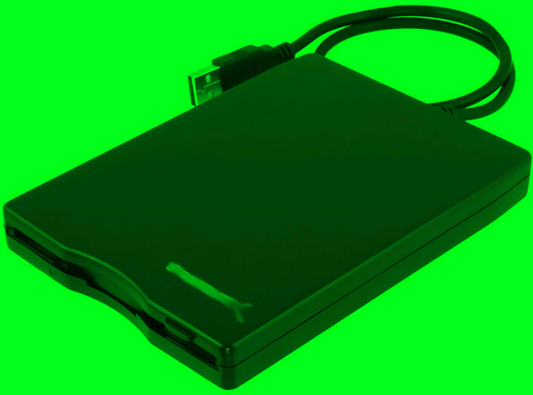 diskettera de 3 1/2 1'44 Mb USB moderna